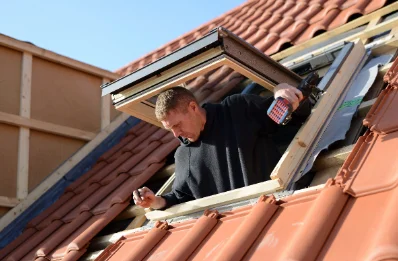 Pose de fenêtres de toit Velux à Henridorff